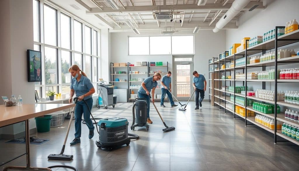 Comprehensive cleaning services for post construction cleaning in Maple Grove MN