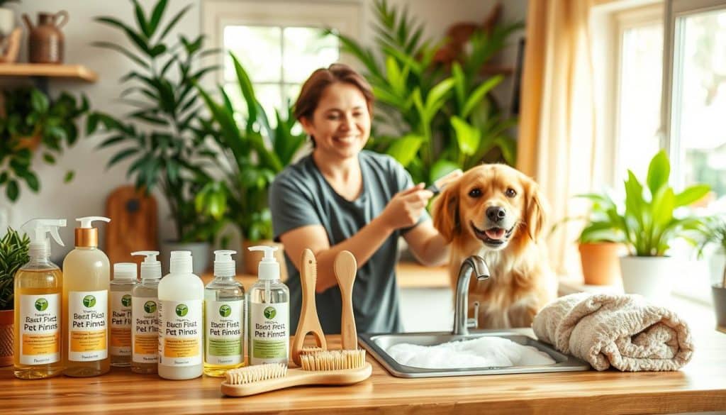 Eco-friendly pet cleaning options