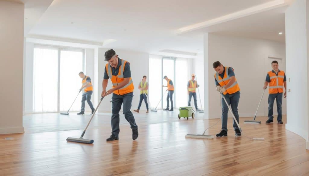 Post construction cleaning services