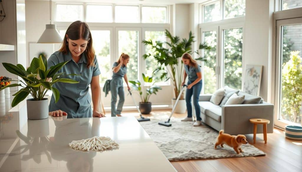 Professional pet friendly cleaners