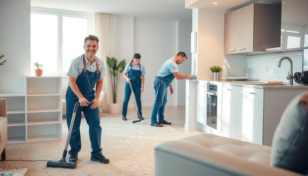 Residential apartment cleaning services