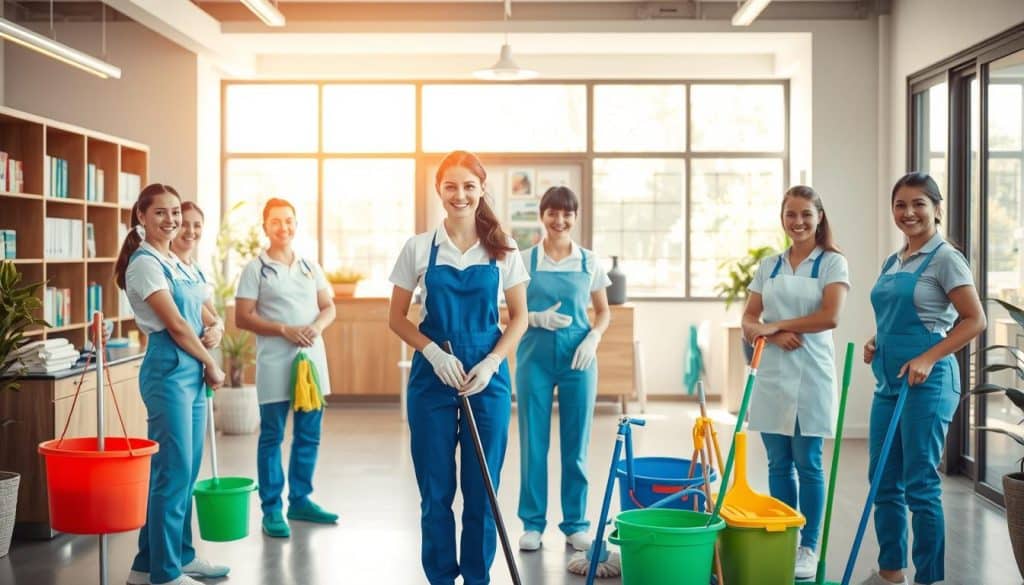 cleaning services offered by Cleaning Crew Co.