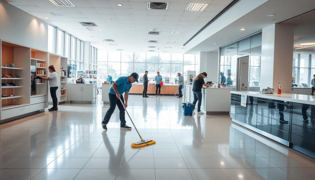 commercial property cleaning