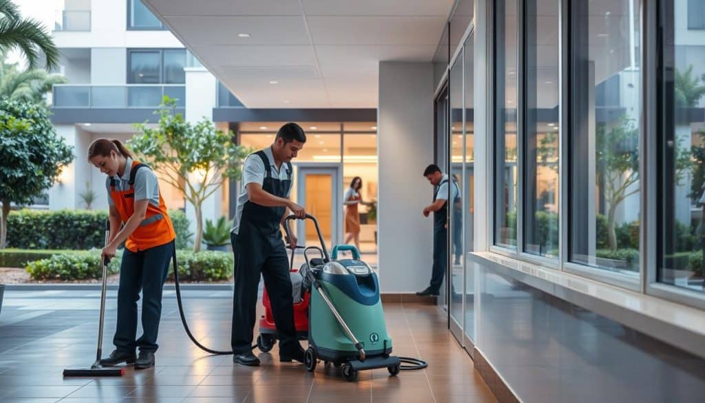 commercial property cleaning services