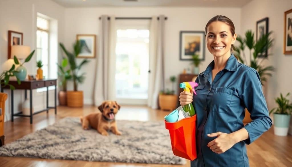 pet-friendly house cleaning service