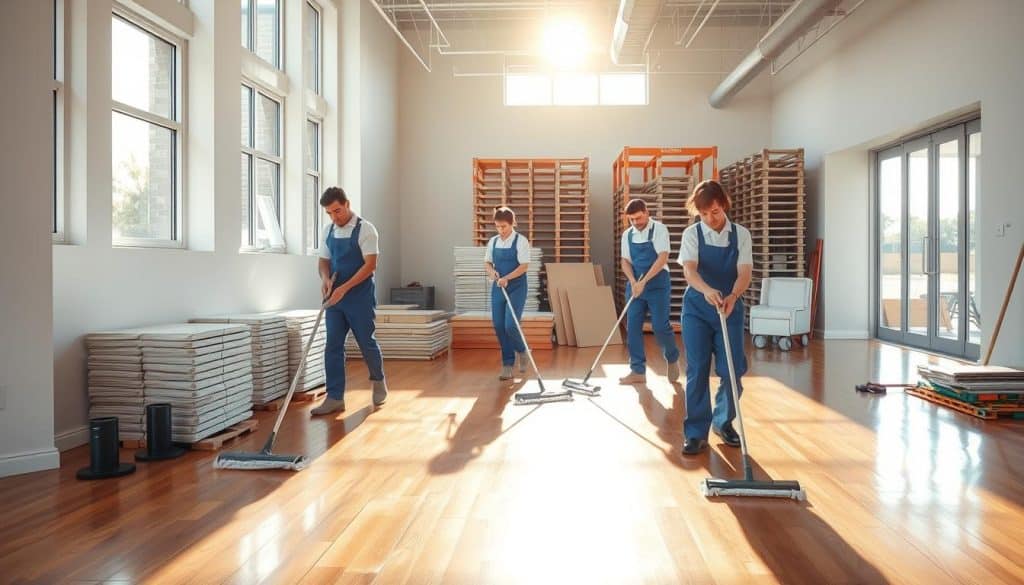 professional post-construction cleaners