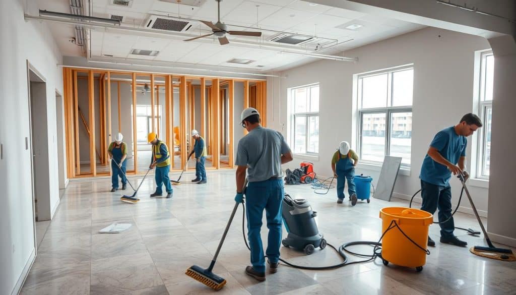 thorough post construction janitorial services